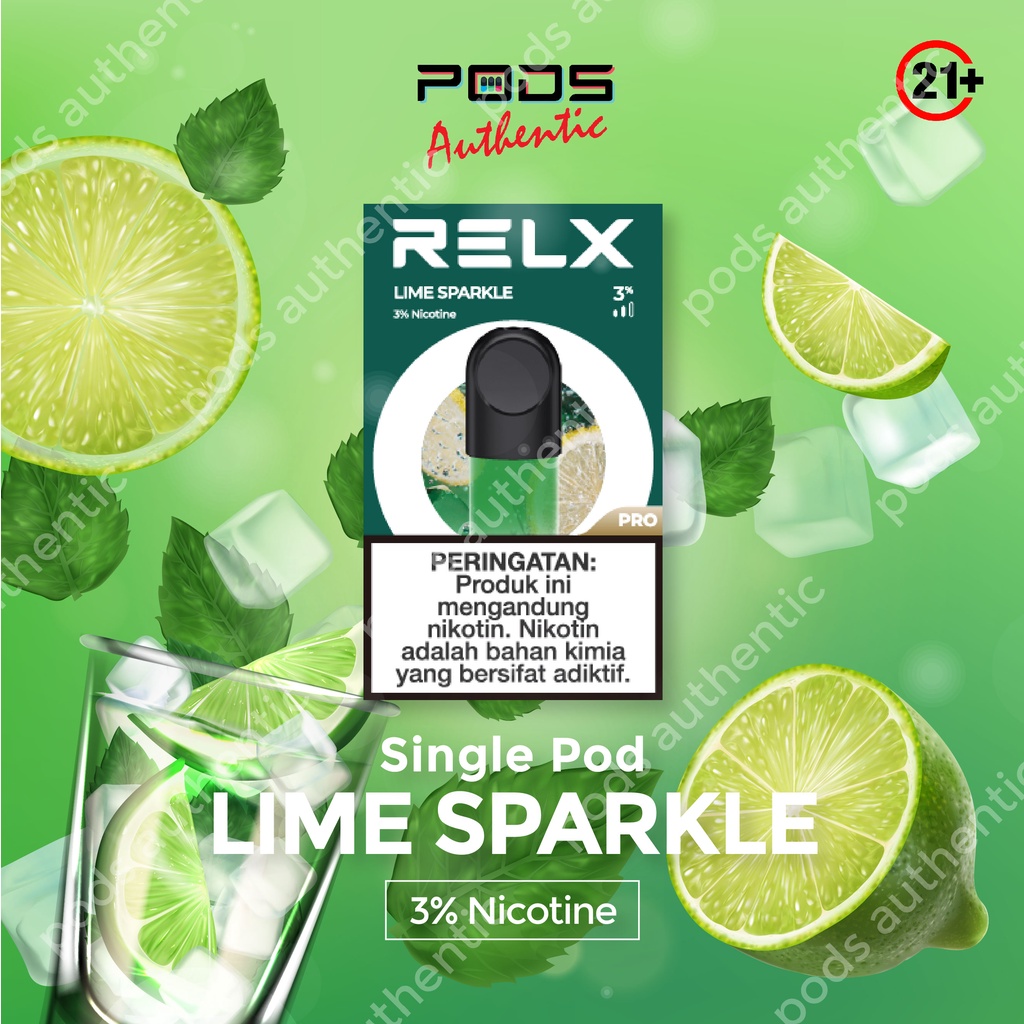 RELX Infinity Pod - Lime Sparkle / Sprite