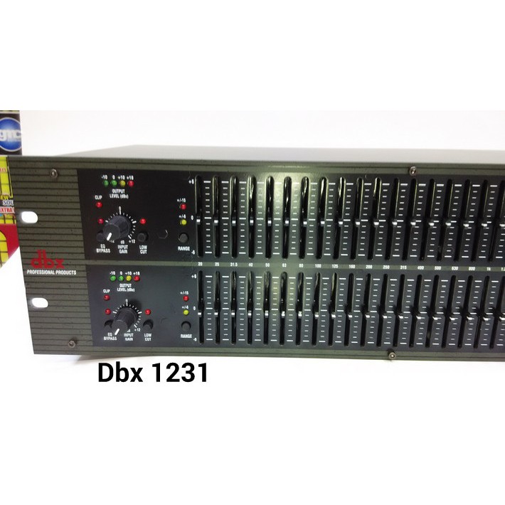 Equalizer dbx 1231 Dual Channel 31-Band Equalizer.....