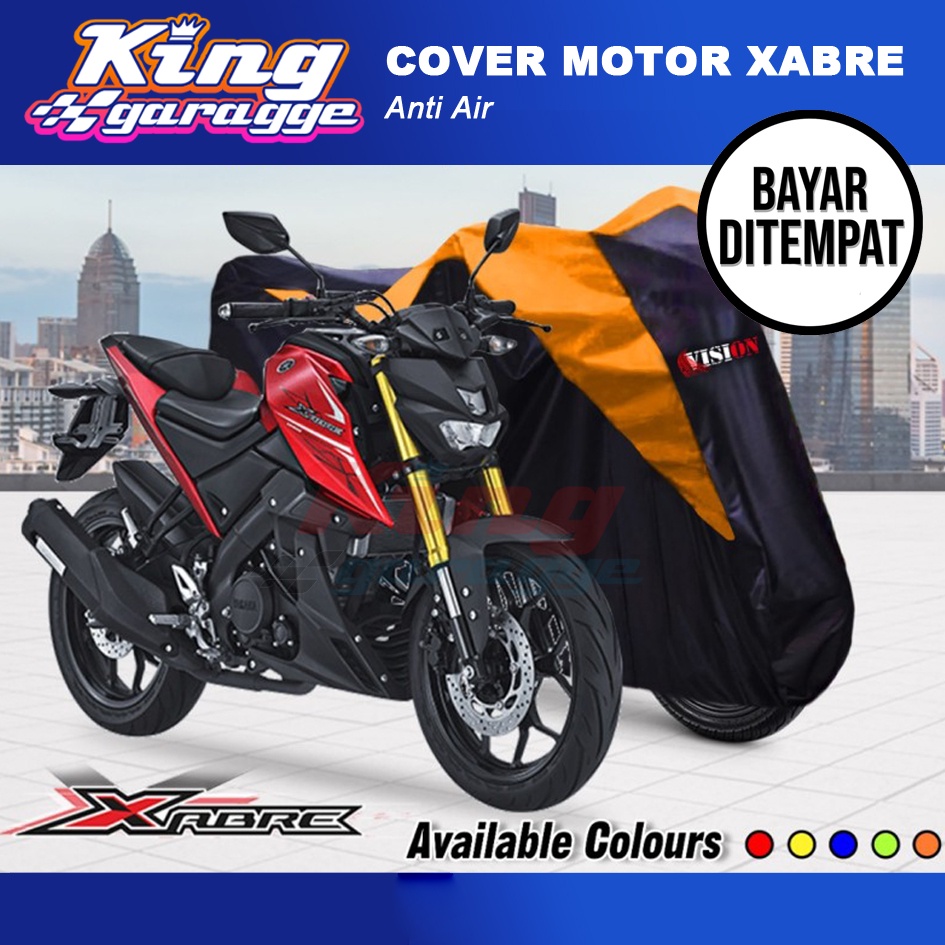 Cover Motor Xabre/ Selimut Motor Xabre/ Jas Motor Xabre  Berkualitas /Sarung Motor Xabre / Mantel Mo