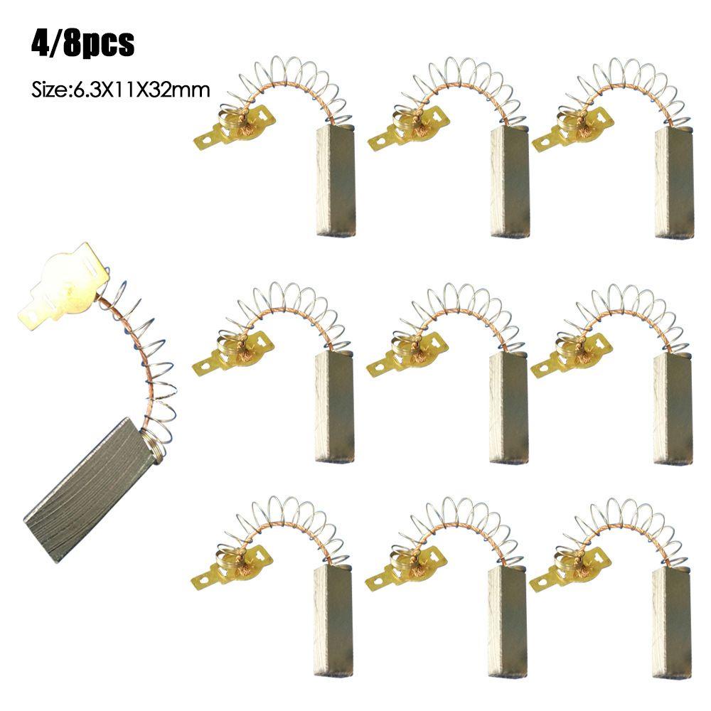 Solighter 4 / 8pcs Mata Bor Mini Kualitas Tinggi Ukuran 6.3x11 X 32mm