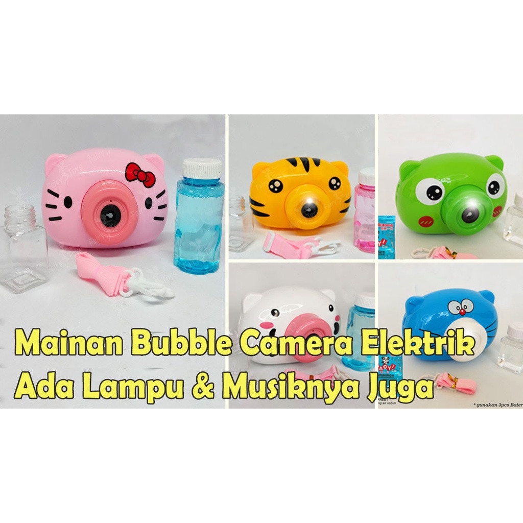 BUBBLE CAMERA KAMERA BUBBLE GELEMBUNG MURAH