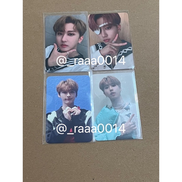 Stray Kids Subk Noeasy Christmas Evel CE VC Lee Know Changbin Han Photocards