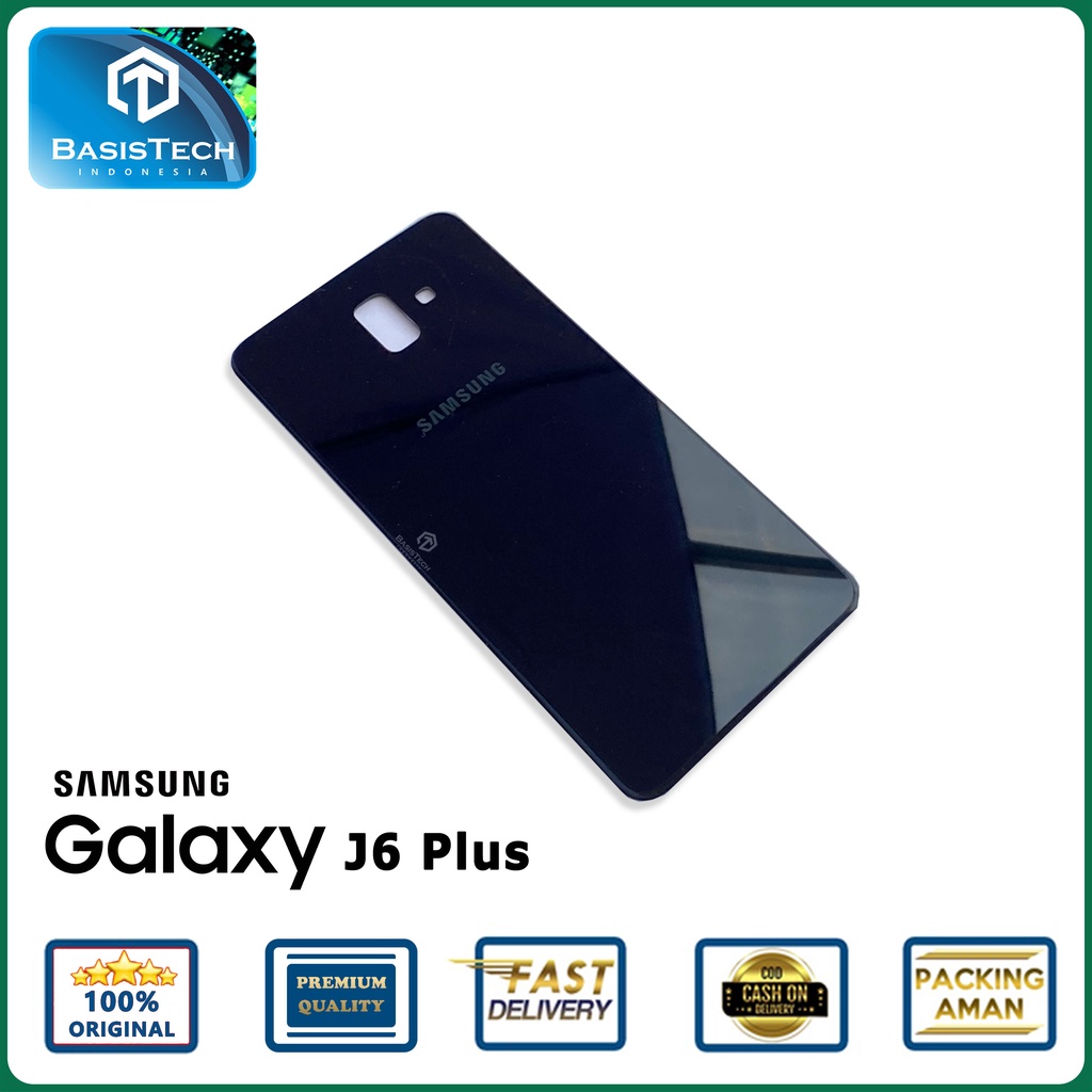 BACK COVER BACK DOOR CASING SAMSUNG J6 PLUS