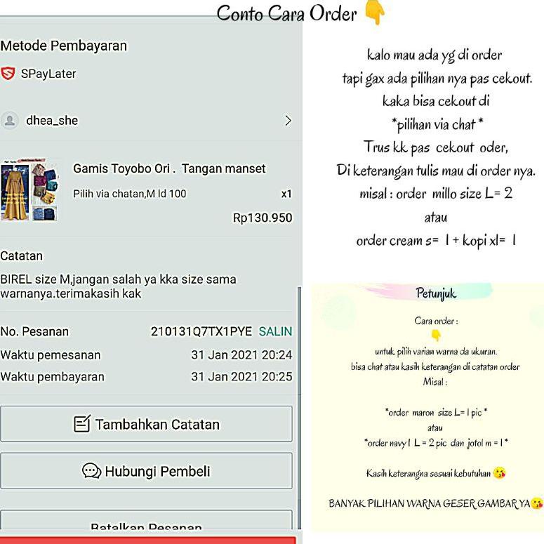 Gamis Toyobo. Gamis WanitaPolos. ◦ IDR.294587