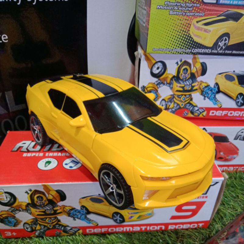 Mainan Anak Mobil Transformers Mobil Robot