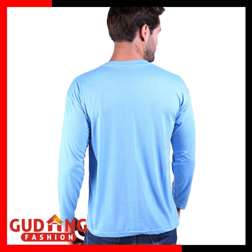 Kaos Polos Panjang Pria Kasual Smart - PLS (COMB)