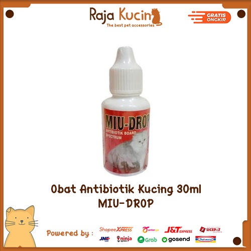 Miu Drop 30ml Obat Antibiotik Kucing