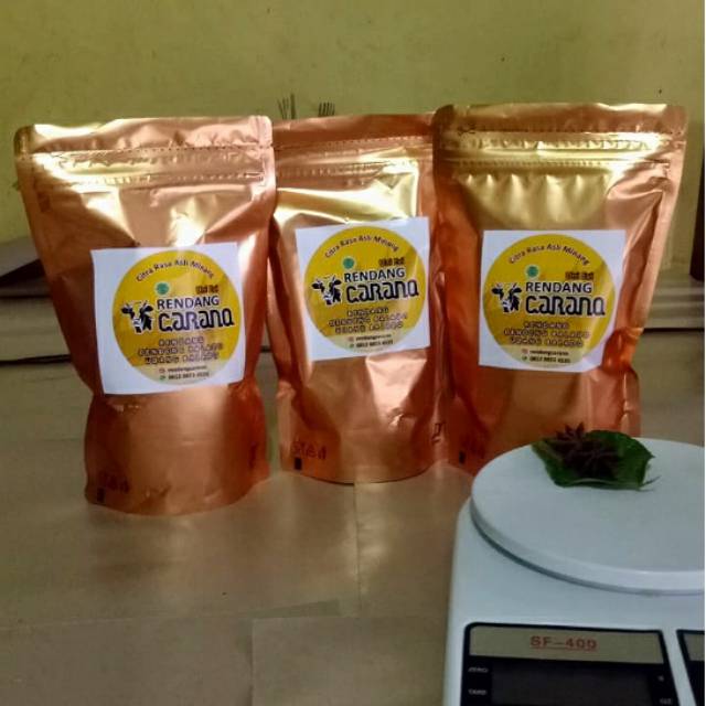 

Rendang Padang lezat, (6-7 pcs)