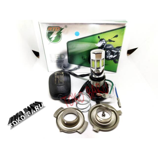 LAMPU LED LAMP 6 SISI BLUE ICE RTD ATAU LAMPU LED 6 MATA BLUE ICE RTD - LAMPU MOTOR - AKSESORIS MO -