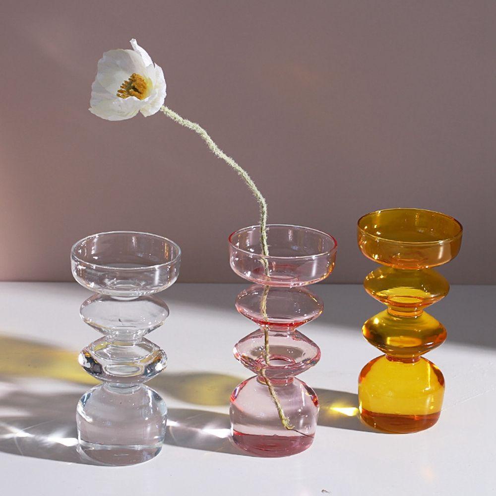 [Elegan] Vas Kaca Kreatif INS Tanaman Hidroponik Pernikahan Pesta Pot Bunga Flower Decoration Table Decor