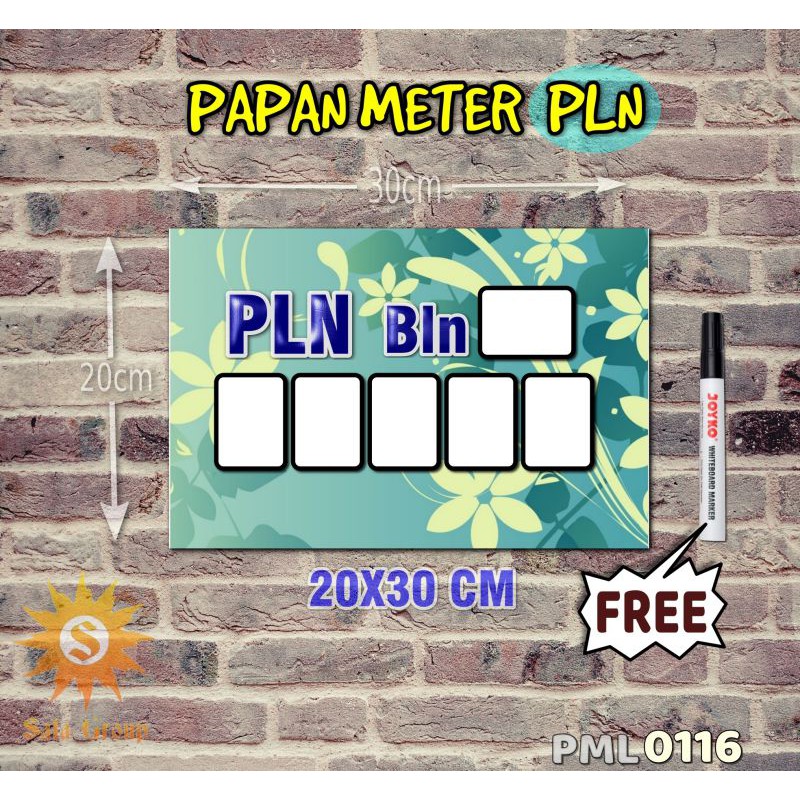 

Safa Papan Meter Listrik PLN PAM motif Unik - Floral 16