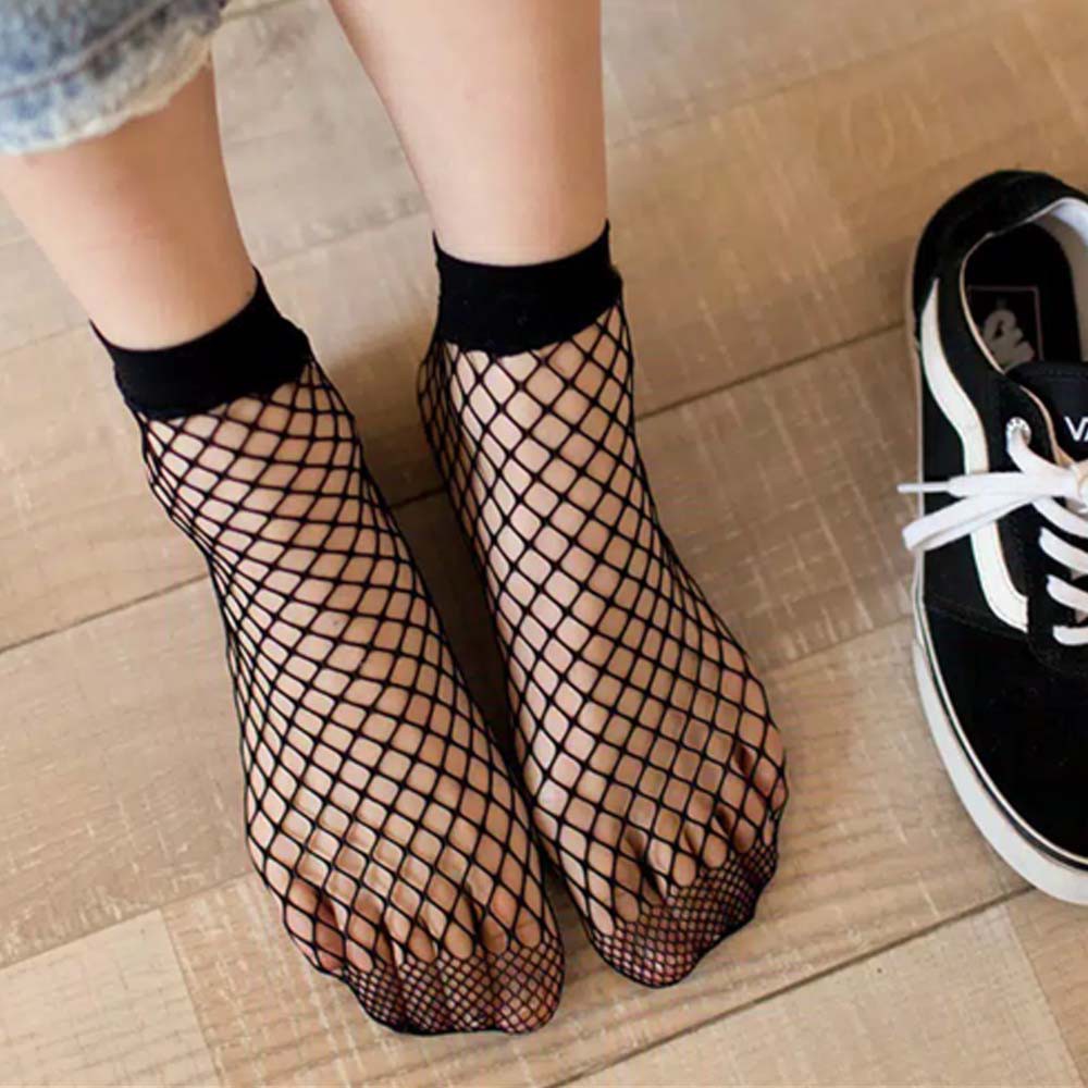 Kaos Kaki Jala Jaring Semata Kaki Ankle Net Socks