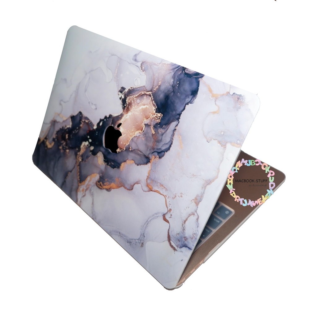 CASE MACBOOK Case DRW MARBLE GREYISH NEW AIR PRO RETINA 11 12 13 14 15 16 INCH NON /  WITH CD ROOM / TOUCHBAR / TOUCH ID / M1 2020 2021 2022