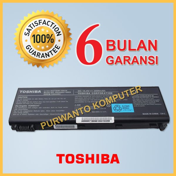 Original Baterai Laptop TOSHIBA Satellite L20-153 L20-155 L20-157 L20-159 L20-173 L20-188 L20-196 L2