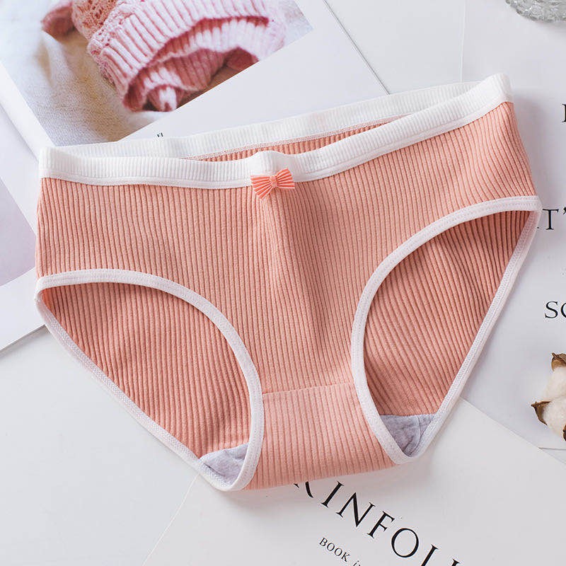 VS - Jepang CD imut fashion Undies Celana Dalam Wanita Polos high quality katunimport CD sexy C3