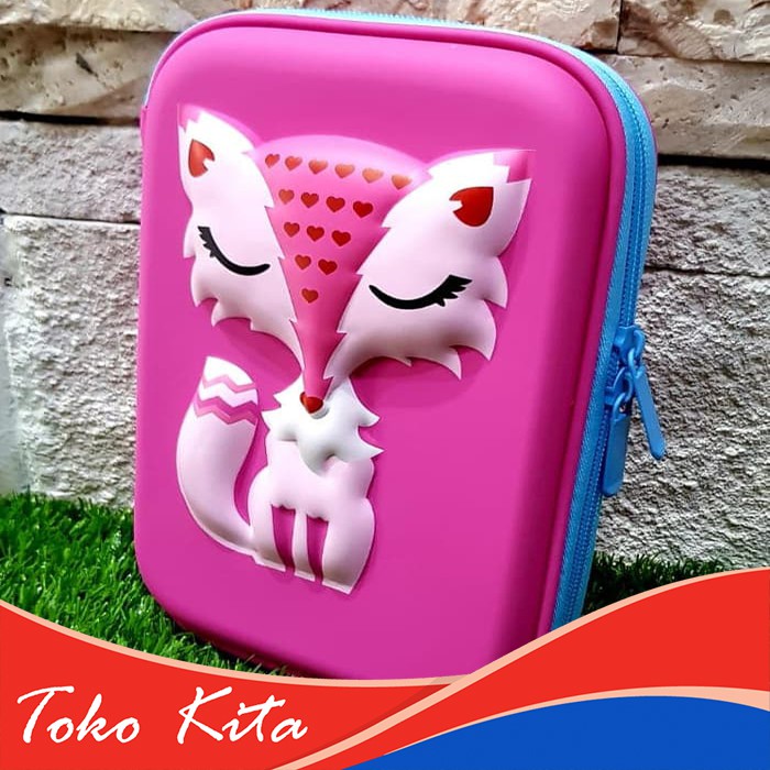 

kotak pensil smiggle Fox Pink