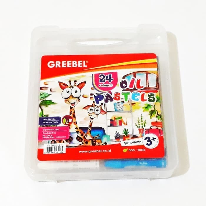 

Crayon / Oil Pastel Greebel 24 Warna
