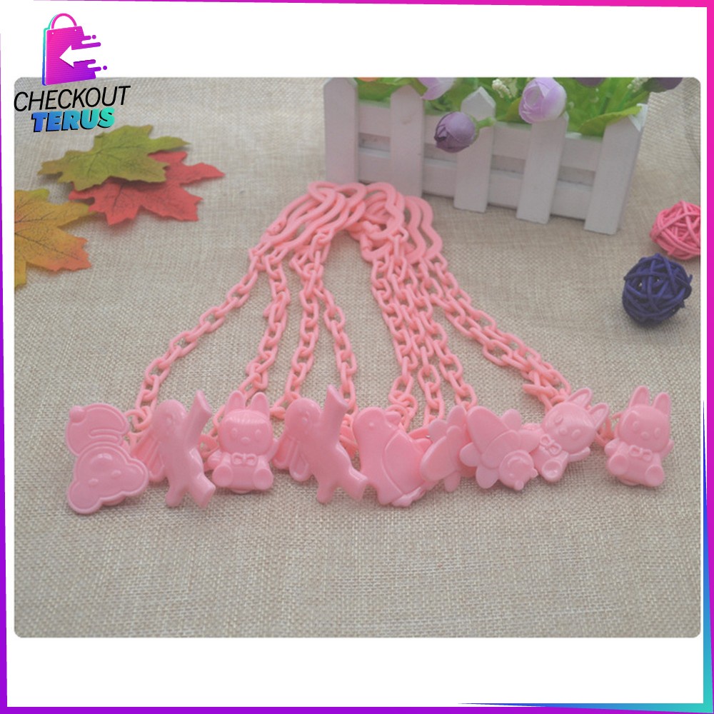 CT C43 Tali Empeng Bayi Rantai Penjepit Dot Bayi Gantungan Dot Bayi Klip Rantai Dot Bayi Teether Clipper Pacifier Holder