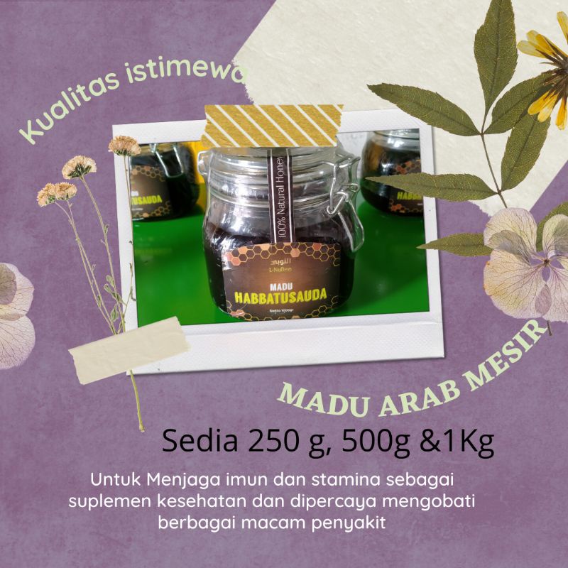 

Madu Habbatusauda 1000g