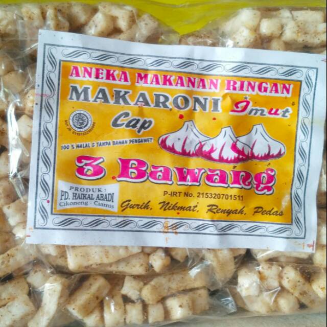 Makaroni Cap 3 Bawang