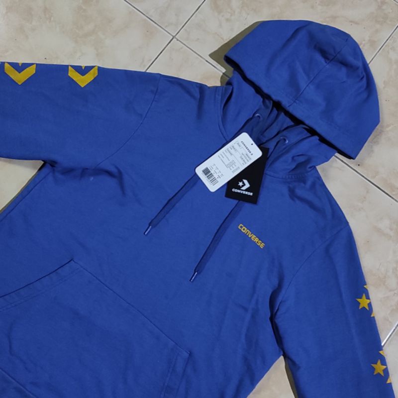 Hoodie Converse CV blue