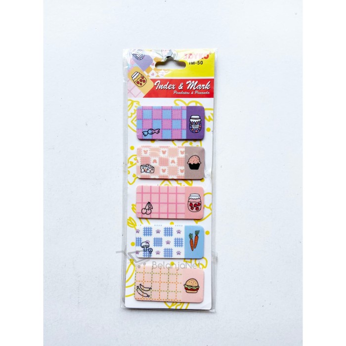 

Gilaa!!! Pembatas Penanda Buku Index & Mark Joyko Im-50 Murah