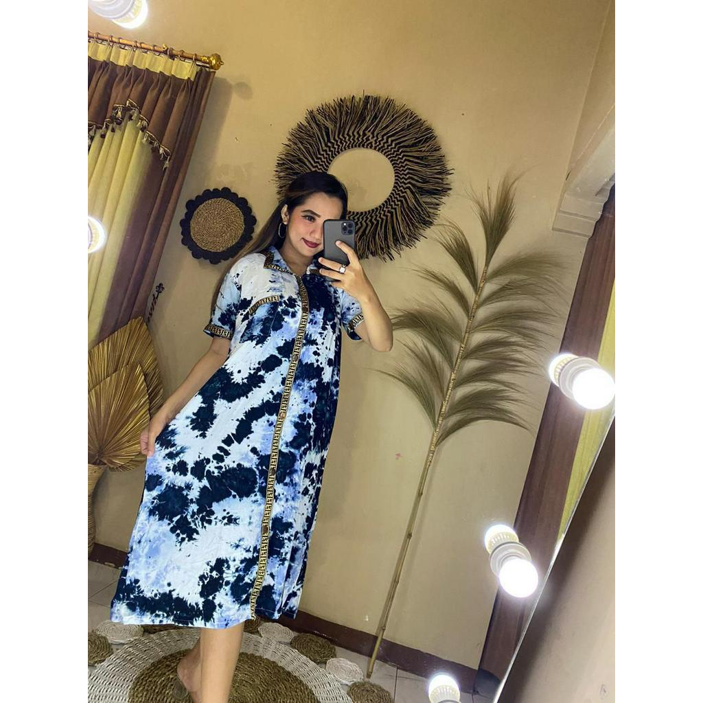 MAXI DRESS SHIBORI RENDA FENDY / DRESS ARAB RENDA PENDY SHIBORI | LONGDRESS ARAB RENDA PENDY SHIBORI