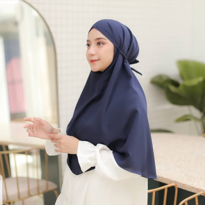 Promo Bergo Hilma/ Bergo Maryam/ Bergo tali tanpa pet Murah