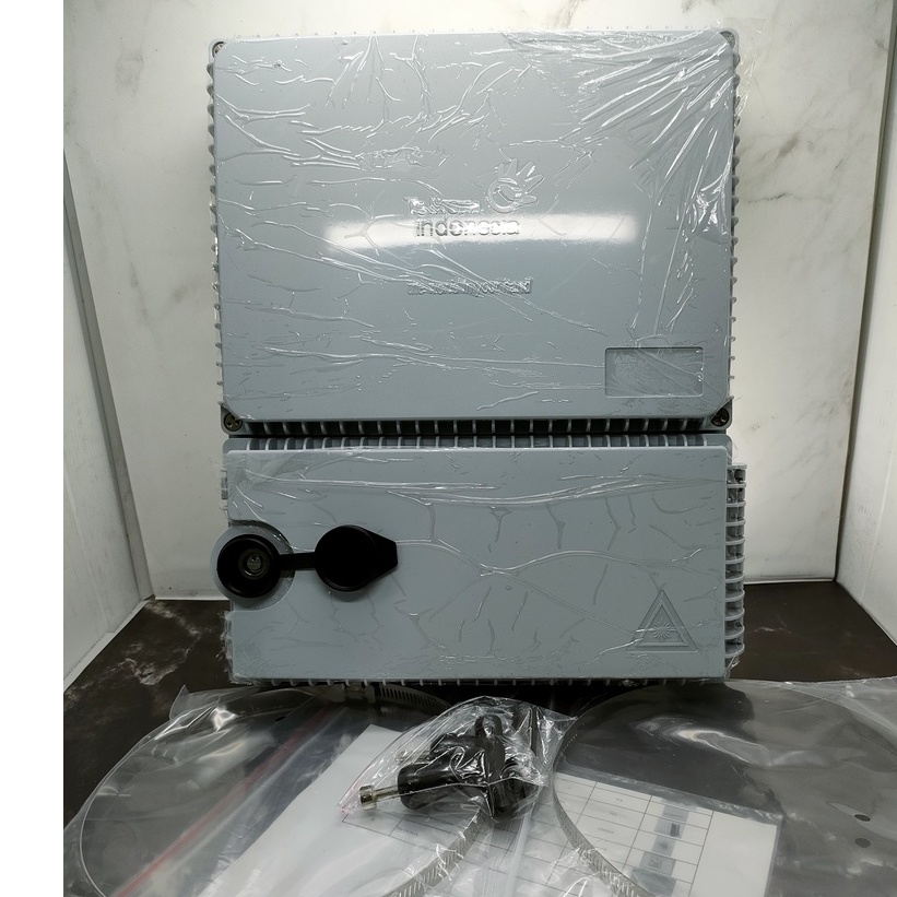 odp solid telkom lengkap passive splitter adapter / ftth box