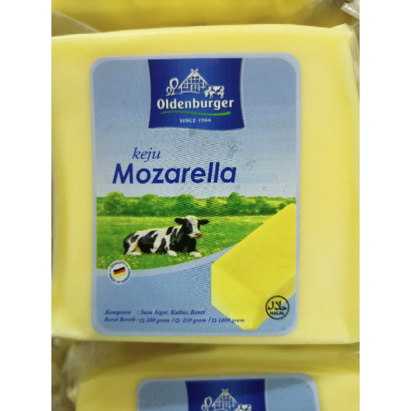 

Keju Mozarella Olden 250gr