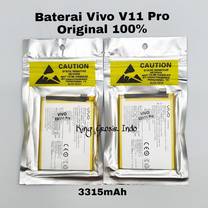 Baterai Vivo B-E8 / BE8 / E8 / V11 Pro Original 100% Battery DC88