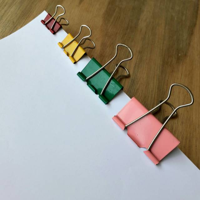 Binder Clip Warna Joyko 5 PCS