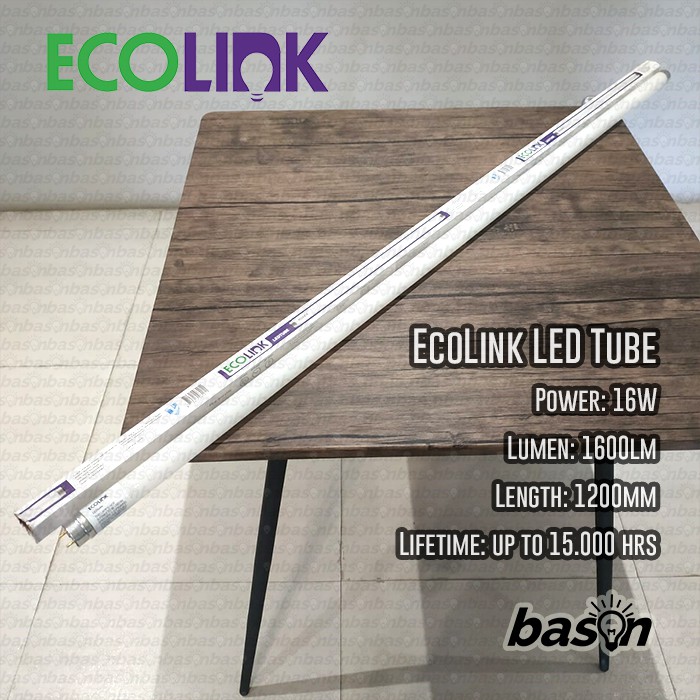 KHUSUS OJOL - ECOLINK LED Tube 16W T8 AP IG 1200mm - TL LED 220V