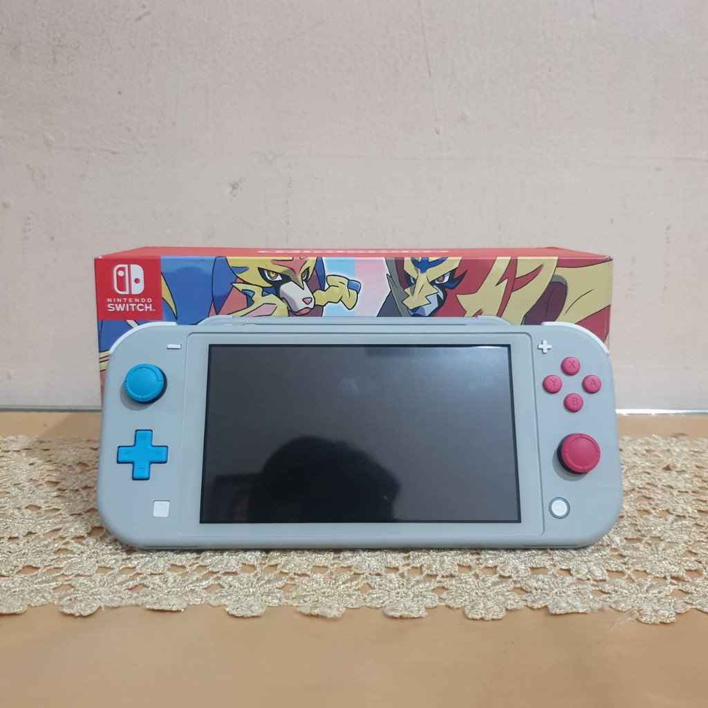 Nintendo Switch Lite Zacian And Zamazenta Limited Edition Bekas Second Indonesia