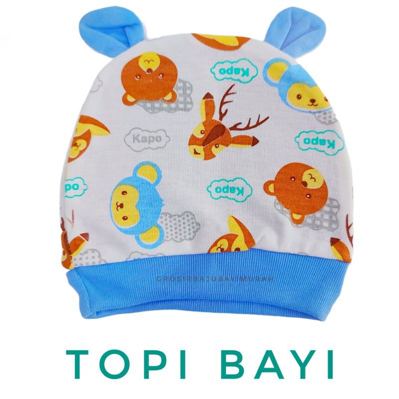 topi bayi baru lahir TELINGA