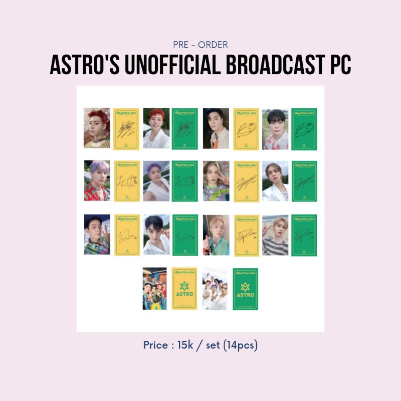 [BACA DESKRIPSI] ASTRO BROADCAST UNOFFICIAL PC