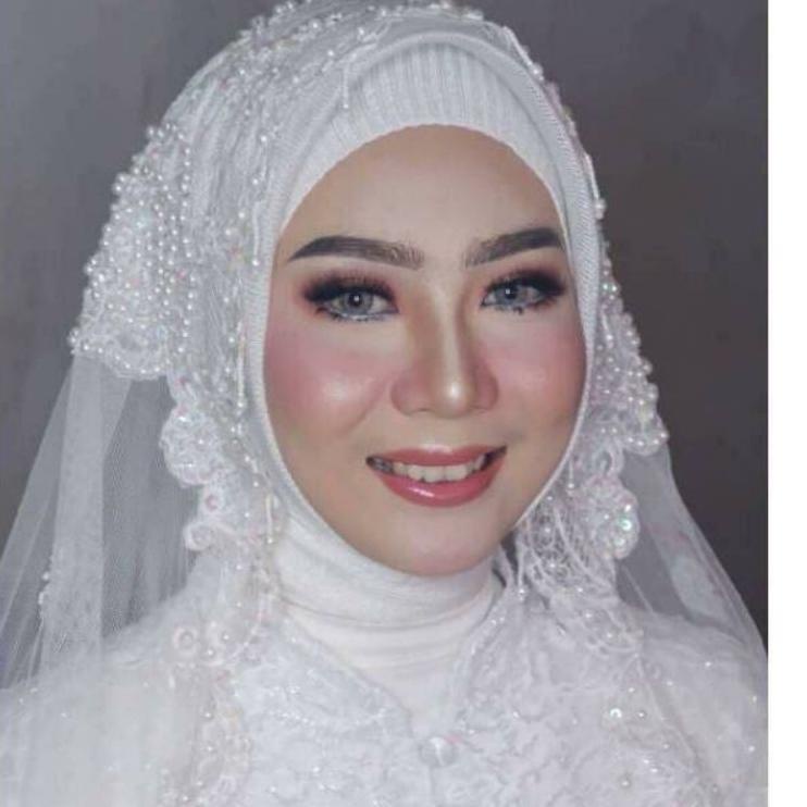 Paling Sesuai.. HIJAB SLAYER PENGANTIN HANANIA PREMIUM / SLAYER PENGANTIN ELEGAN FULL PAYET / KERUDU