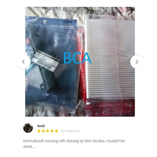 Filter AC MOBIL DATSUN dan DATSUN GO dan Cover Original DATSUN LENGKAP