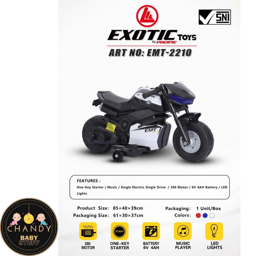 SEPEDA MOTOR AKI ANAK EXOTIC EMT 2210