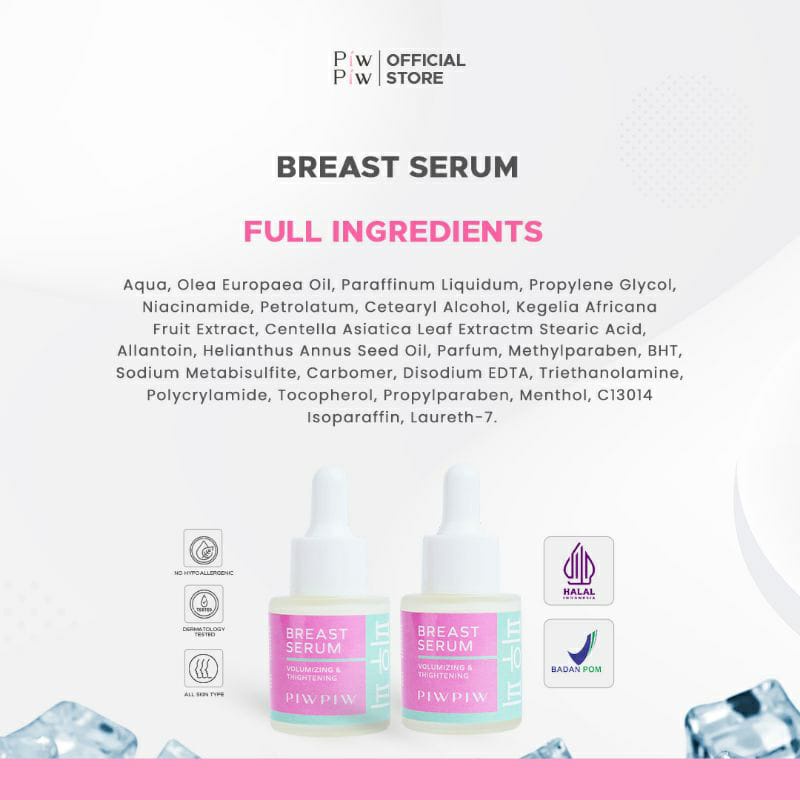 Piwpiw Breast Serum Pembesar Payudara