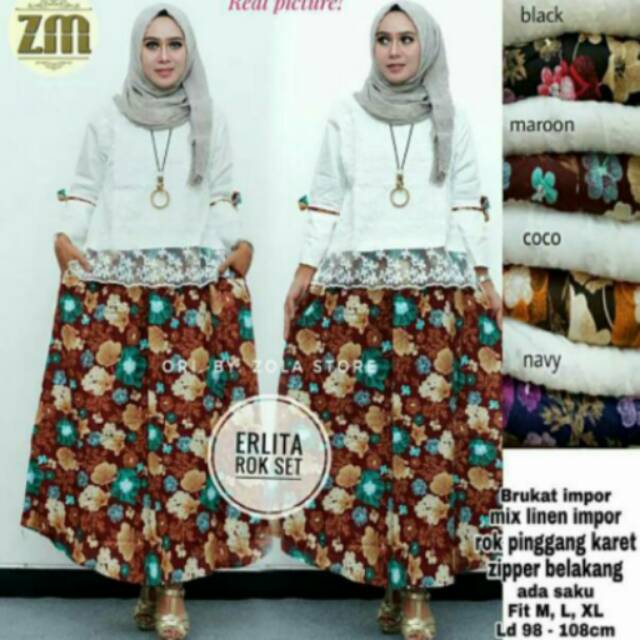 Erlita rok set