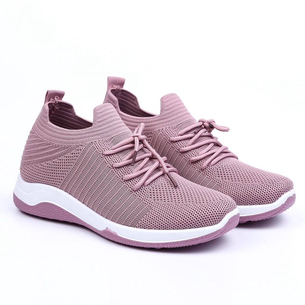 Sepatu Wanita Sport Shoes Canvas Cewek Sepatu Olahraga - A2023