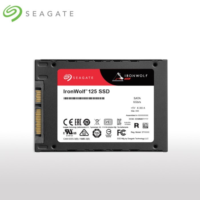 Seagate IronWolf 125 NAS SSD 1TB SATA III 3D NAND TLC