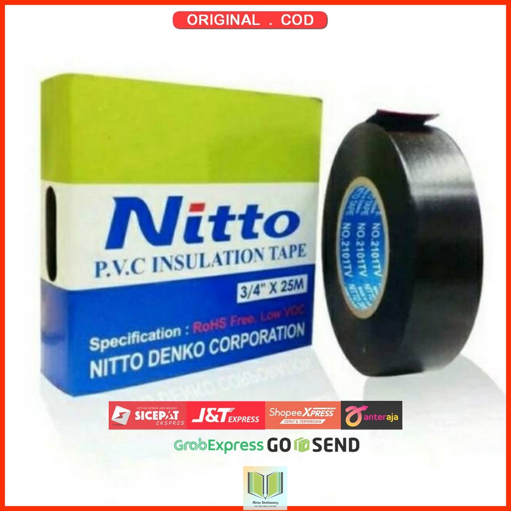 

Nitto PVC Insulation Tape 3/4" x 25M