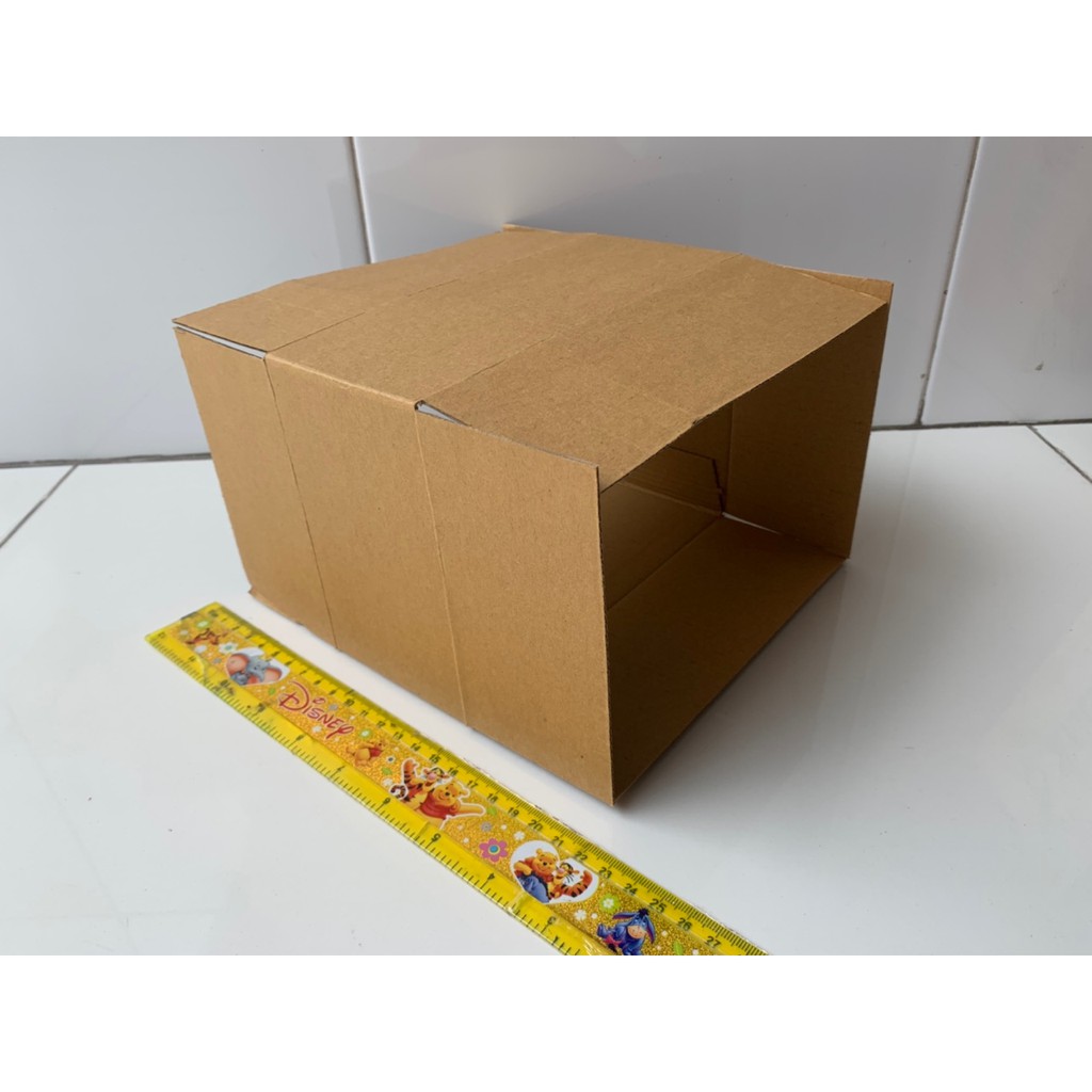 JUAL kotak coklat Packingan Pack BOX 19.5 x 13.5 x 7.5 cm kotak kado KOKOH