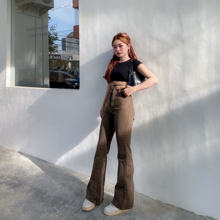 Kezia Cutbray Pants - Highwaist Jeans Cutbray