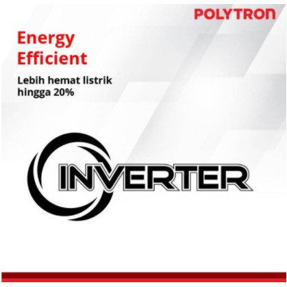 Polytron Kulkas 2 Pintu 240L Inverter Belleza Jumbo PRW 25VX PRW-25VX