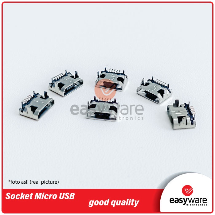 Socket Micro USB Female Jack Port Socket Connector