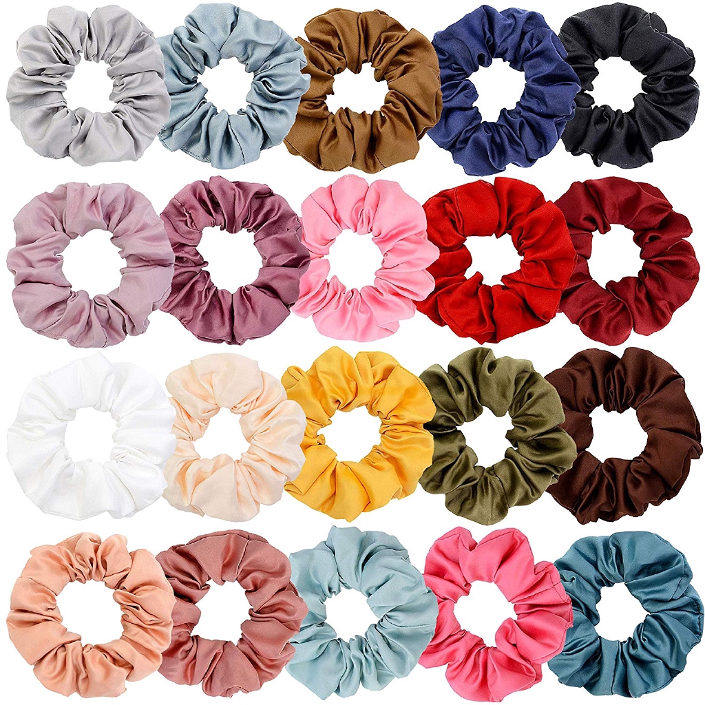 Ikat Rambut Elastis Bahan Satin untuk Wanita Shopee Ikat Rambut Elastis Bahan Satin untuk Wanita Shopee