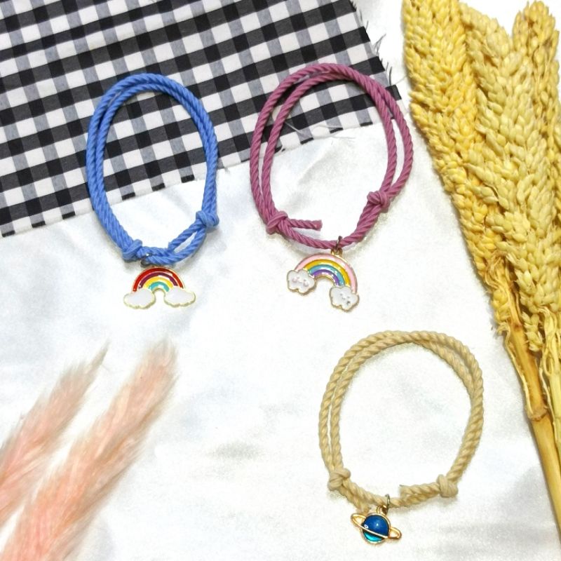 (PART 2) GELANG TALI KARAKTER CHARM KIYOWO, •BEPINK OFFICIAL•